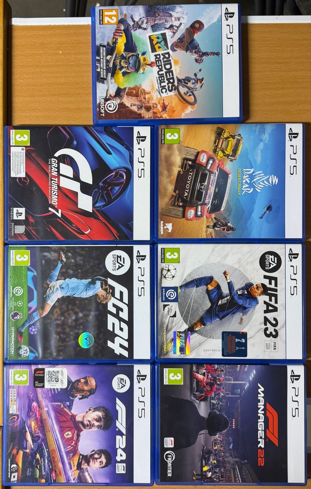 PS5 Games  Gran Turismo 7, FC24, F1, Online, Overige genres, Ophalen of Verzenden, Zo goed als nieuw