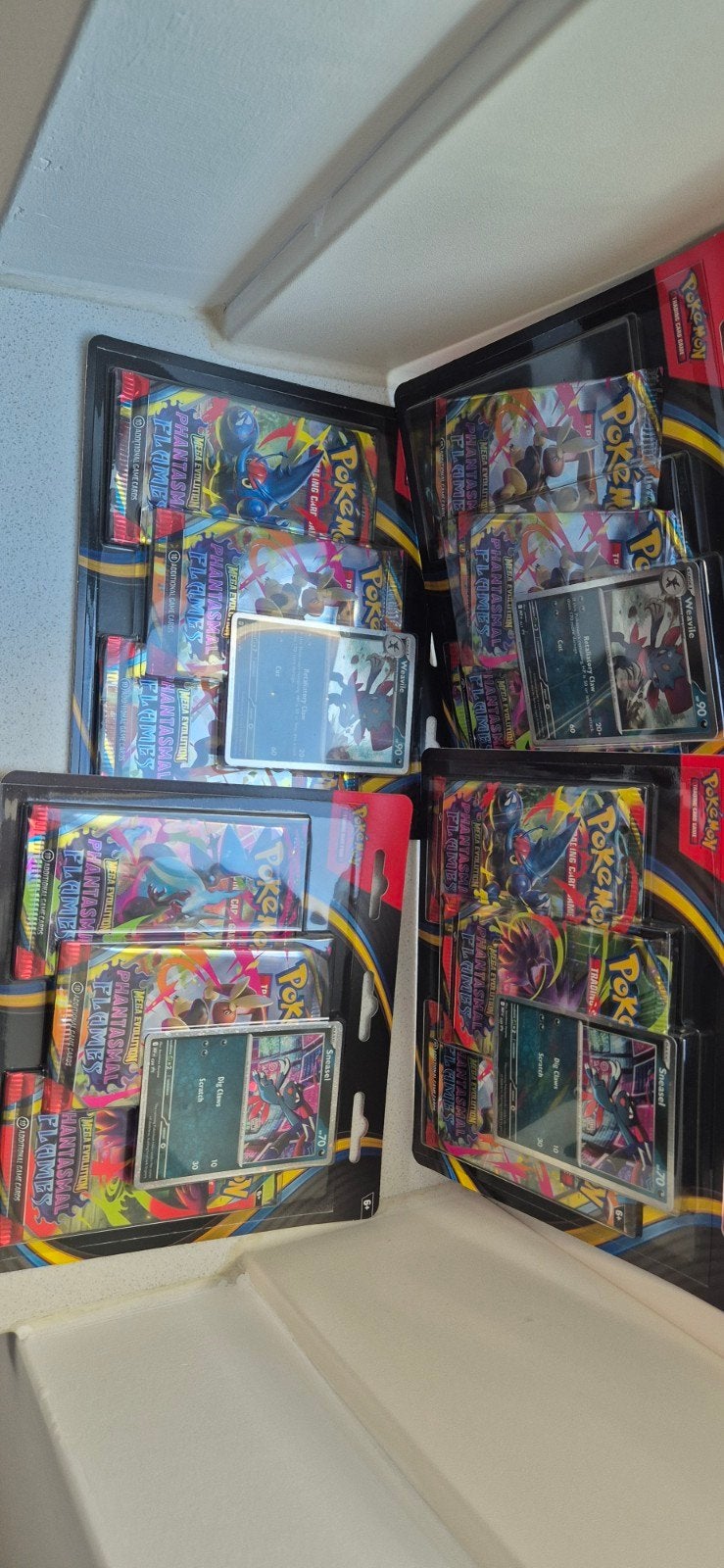 Pokemon phantasmal flames blister, Ophalen of Verzenden, Nieuw, Boosterbox