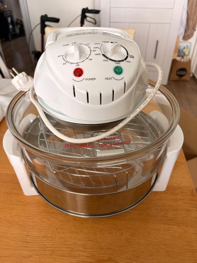 Halogeen oven 17L 1400W, Witgoed en Apparatuur, Ophalen, Minder dan 45 cm, Overige merken, Hete lucht