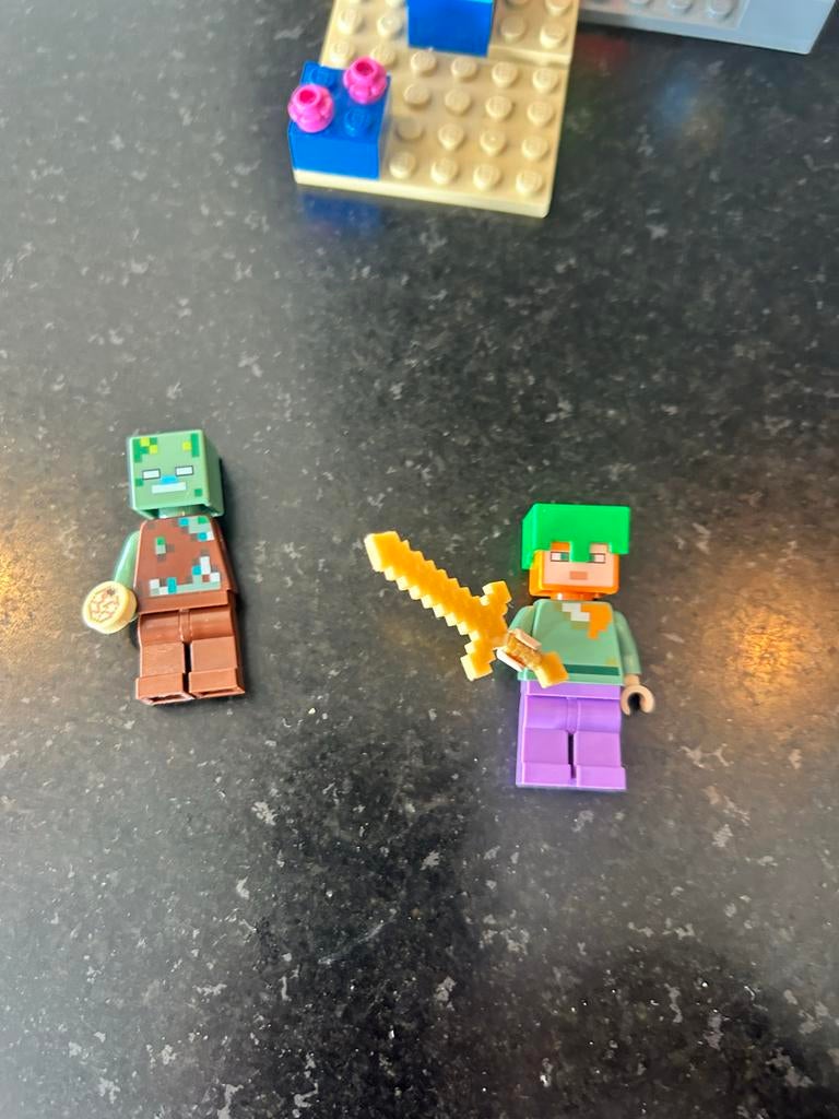 Lego Minecraft 21164 Het Koraalrif, Minecraft, Lego, Ophalen of Verzenden, Zo goed als nieuw