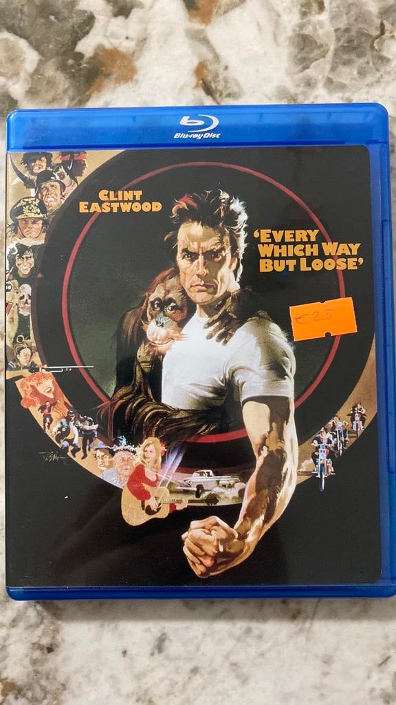 Every which way but loose blu ray, Ophalen of Verzenden, Zo goed als nieuw, Actie