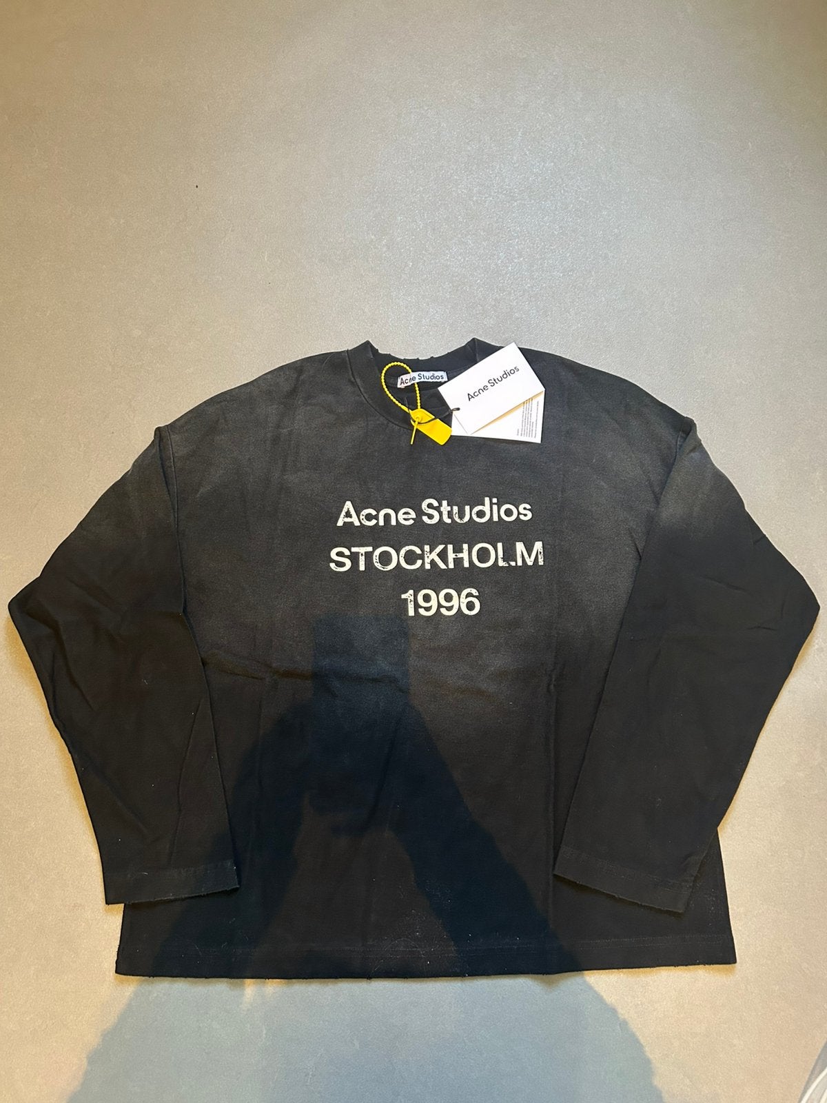 Acne studios long sleeve zwart, Ophalen of Verzenden, Zo goed als nieuw, Overige maten, Zwart