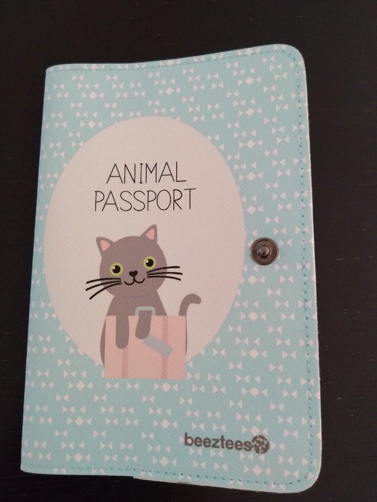 Hoesje voor kat vaccinatie boekje paspoort, Ophalen, Nieuw