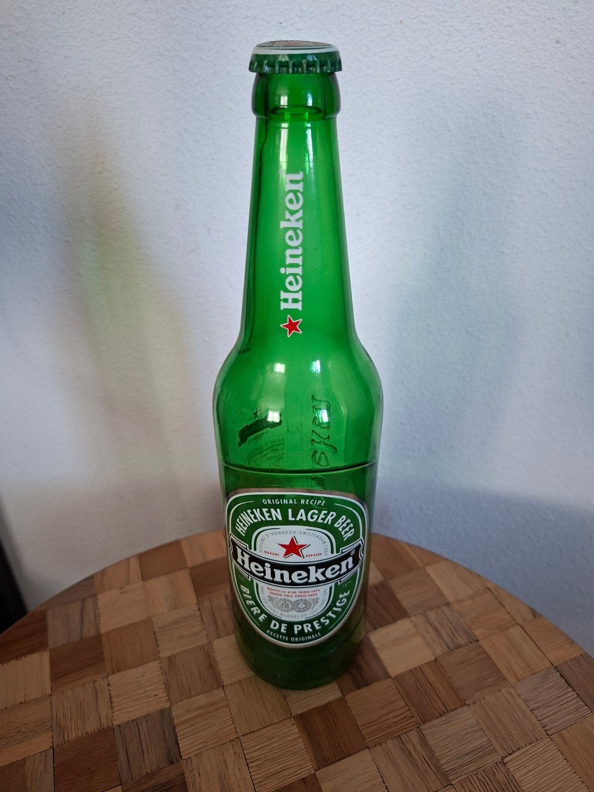 Heineken bierfles - 65 cl, Ophalen of Verzenden
