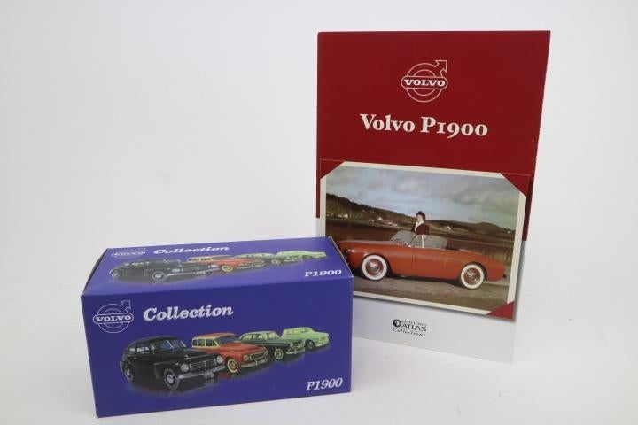 1:43  Volvo P1900 1956 + Folder  -  Nu €12,70, Overige merken, Auto, Info@bram-modelcars.nl, Nieuw