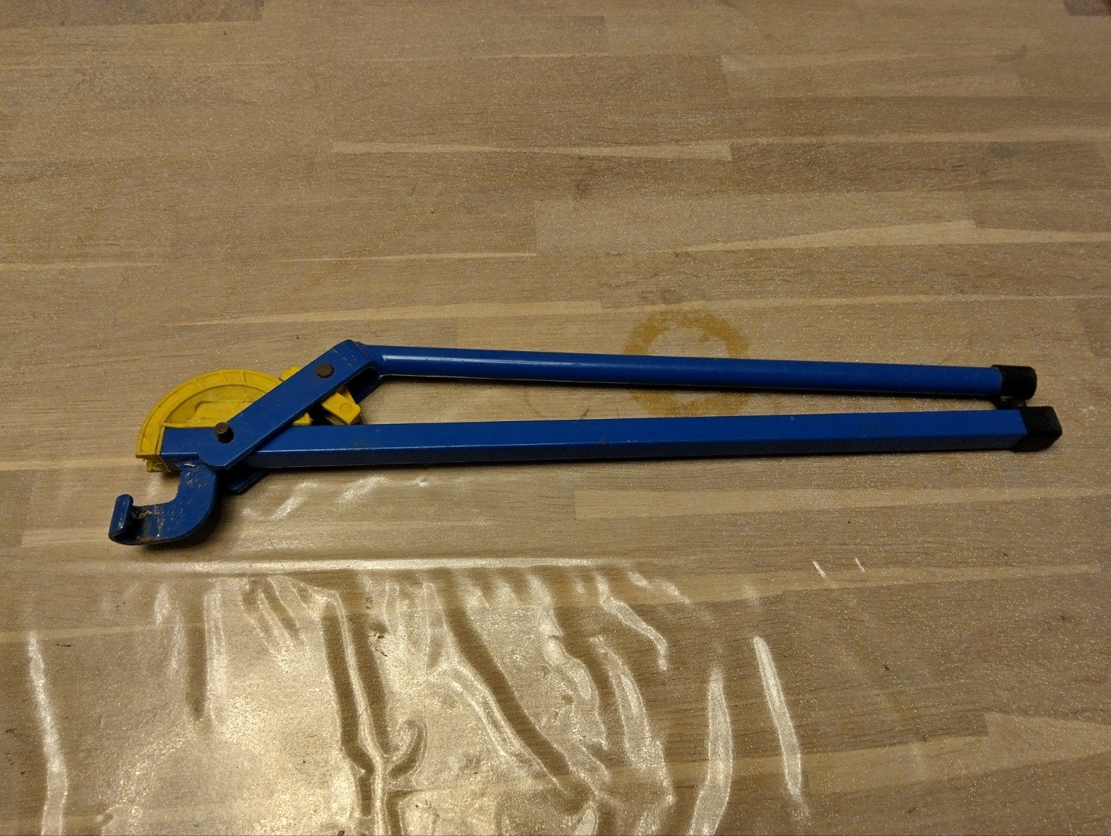 Pijpenbuiger, buigijzer, buigtang 15 mm, Ophalen of Verzenden, Gebruikt