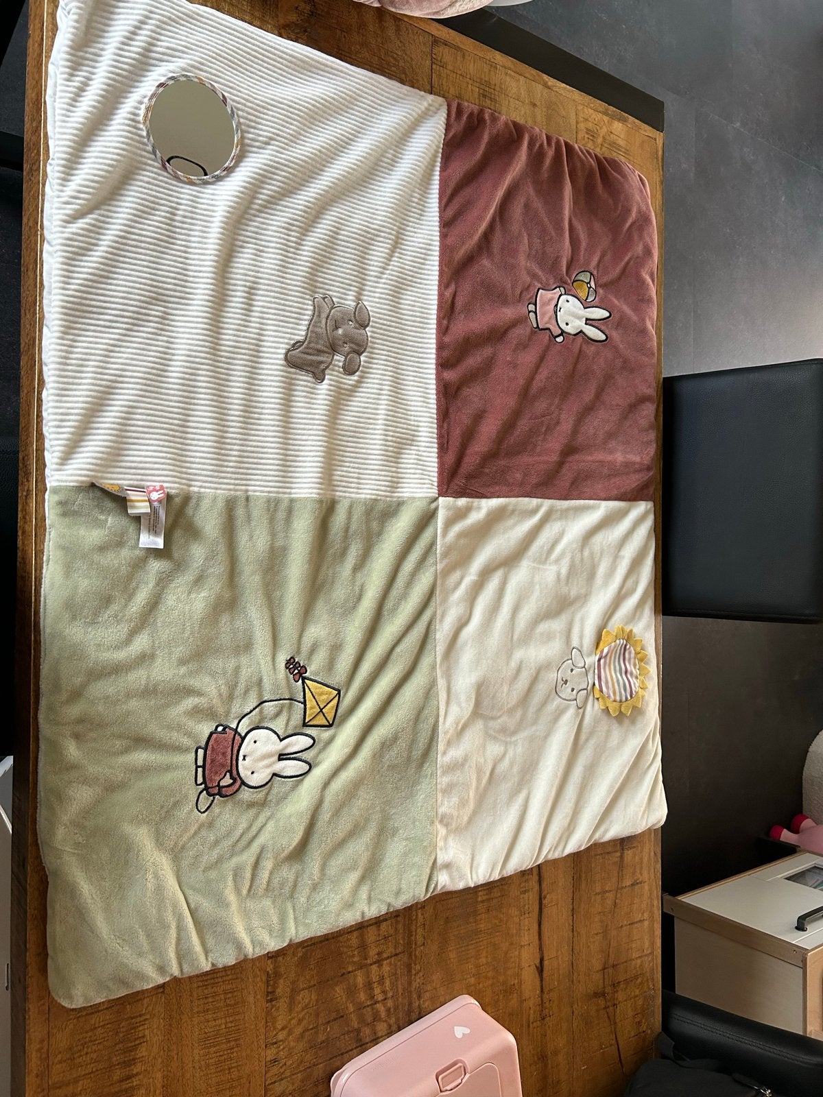 Nijntje speelkleed / boxkleed met verschillende texturen, Ophalen of Verzenden, Zo goed als nieuw