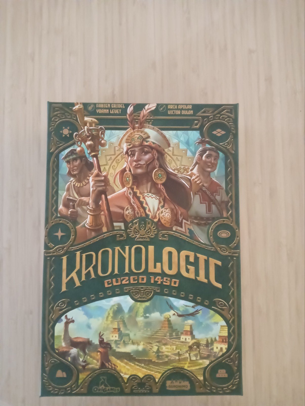 Kronologic: Cuzco 1450 - Leuk deductiespel, compleet, Hobby en Vrije tijd, Ophalen of Verzenden, Zo goed als nieuw