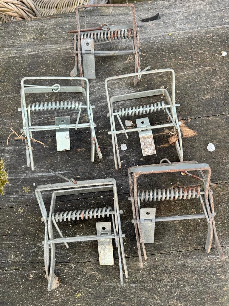 Molleklemmen set van 5 - De enige echte goede klem, Ophalen of Verzenden, Gebruikt, Ongediertebestrijding