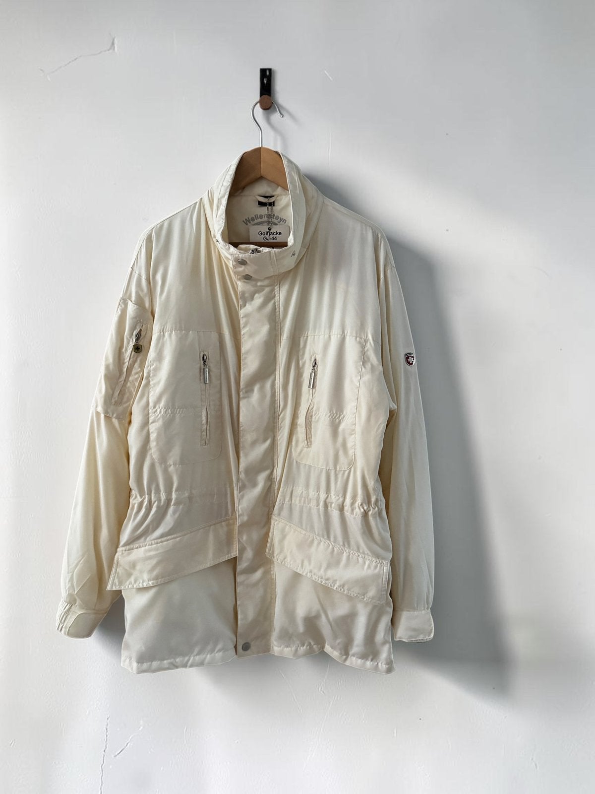 Wellensteyn GJ-44 Cocos ecru beige golf jack jas M medium, Ophalen of Verzenden, Nieuw, Maat 48/50 (M), Beige