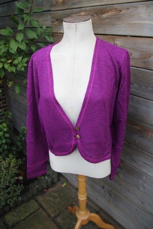 Vest fuschia Ulla Popken mt 46/48 Nieuw Vaste prijs, Overige kleuren, Maat 46/48 (XL) of groter, Nieuw, Ulla Popken