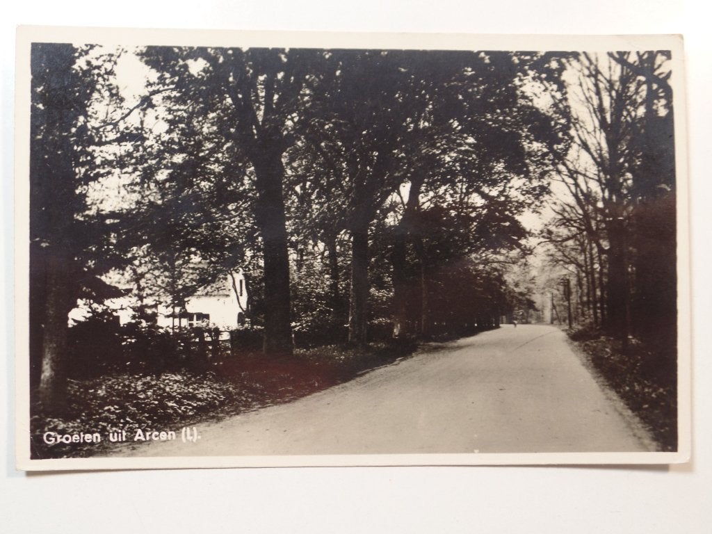 Groeten uit Arcen, Verzenden, 1940 tot 1960, Gelopen, Friesland