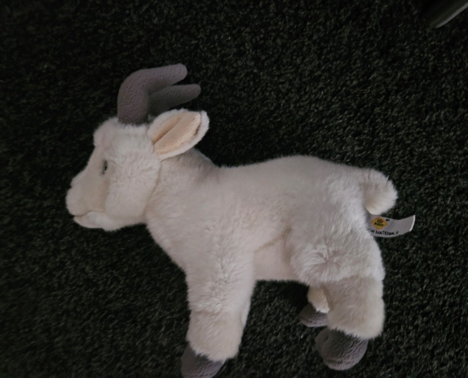 Witte Geit Knuffel, Overige merken, Overige typen, Ophalen of Verzenden, Zo goed als nieuw