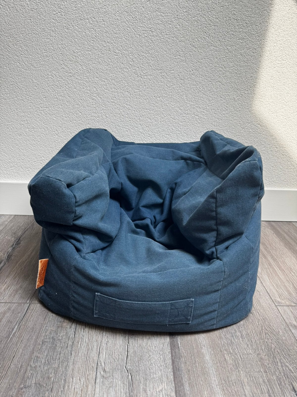 Zitzak voor kindjes, Huis en Inrichting, Zitzakken, Ophalen, Gebruikt, Blauw, Zitzak