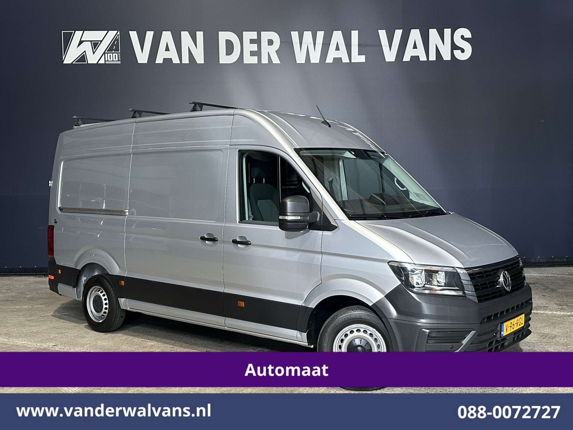 Volkswagen Crafter 2.0 TDI 141pk Automaat L3H3 L2H2 Euro6 Ai, Dealer onderhouden, Stof, Gebruikt, 4 cilinders