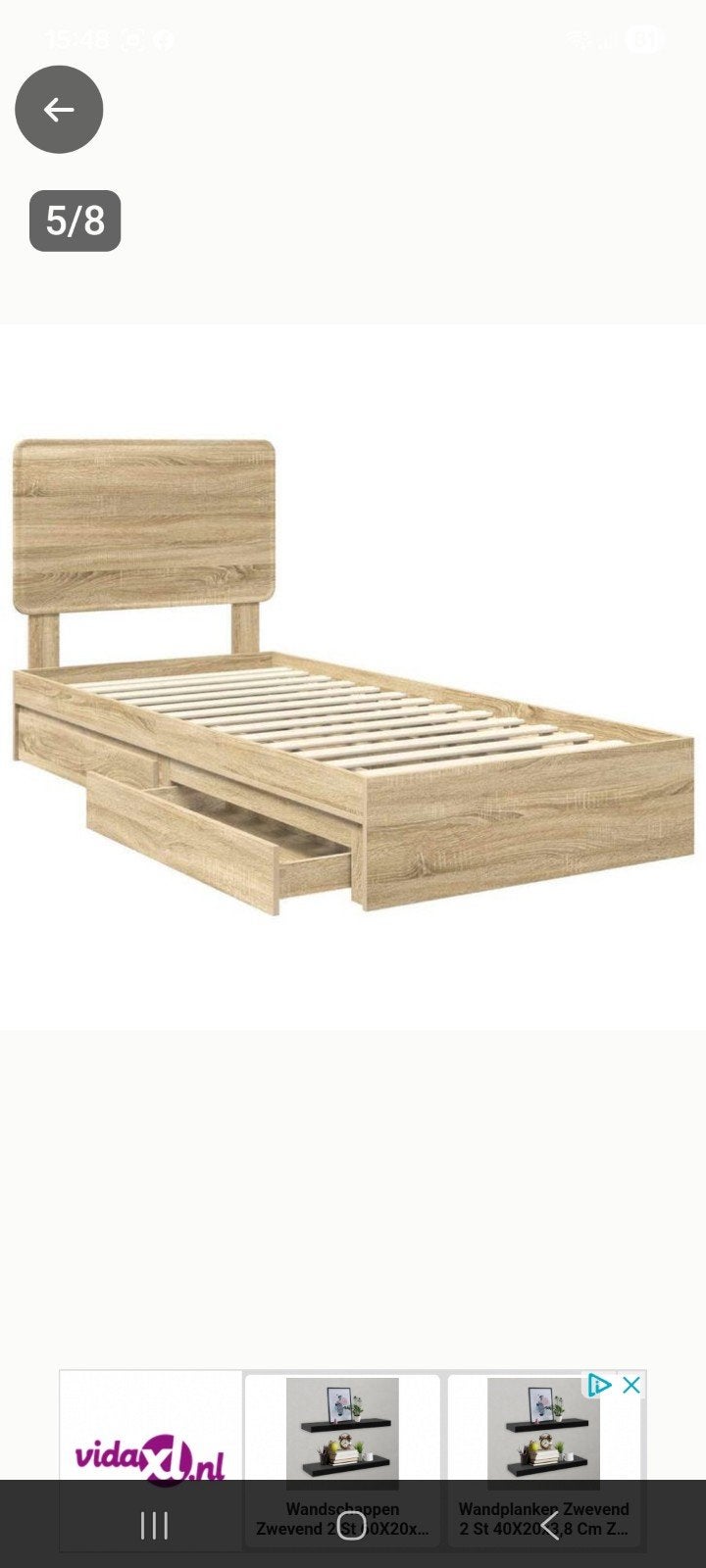 2 grenen bedden  met matrassen per bed en matras 30, Ophalen, Gebruikt, 90 cm, Eenpersoons