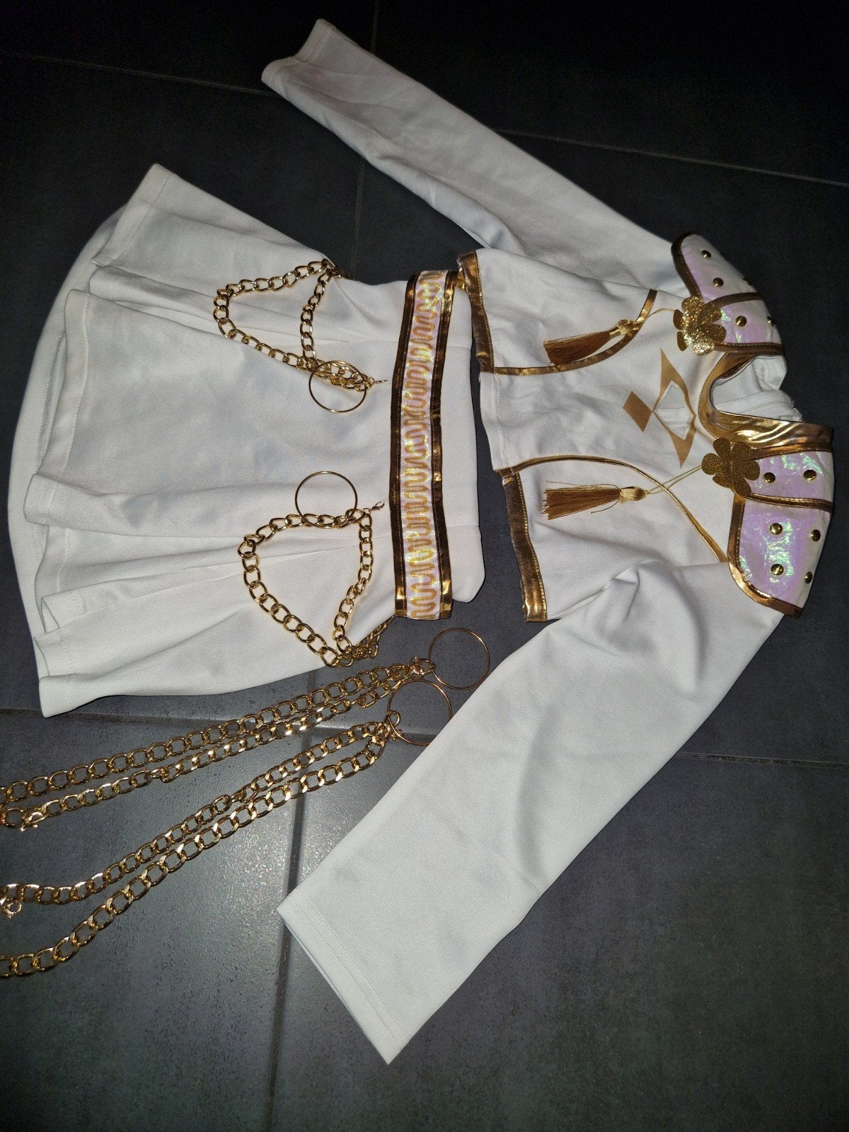 Kpop demon hunter verkleedkleren Zoey 134/140, Verzenden, Nieuw, Jongen of Meisje