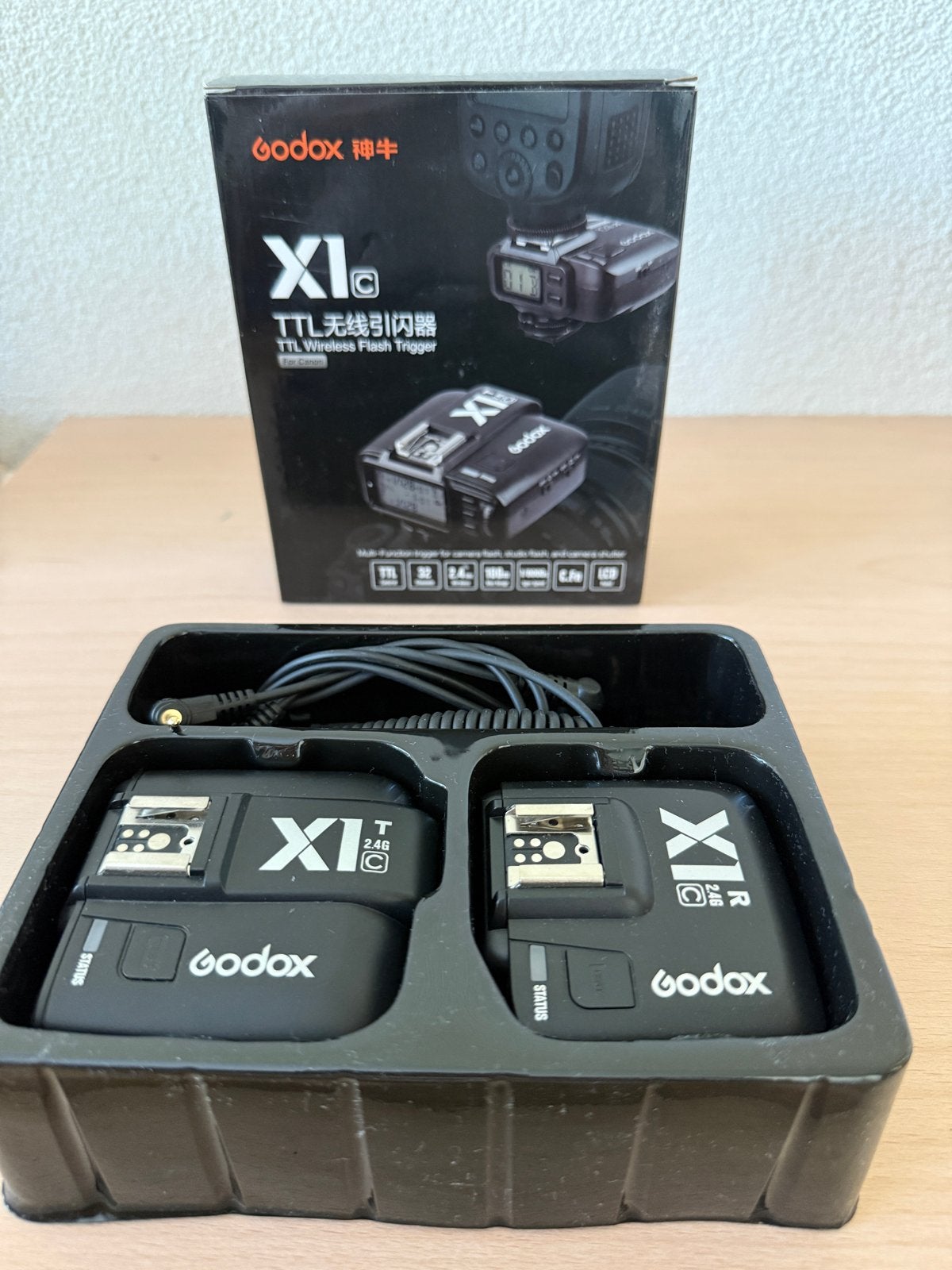 Godox X1 TTL Draadloze Flits Trigger - Goede Staat, Canon, Ophalen of Verzenden, Zo goed als nieuw, Trigger/ontvanger