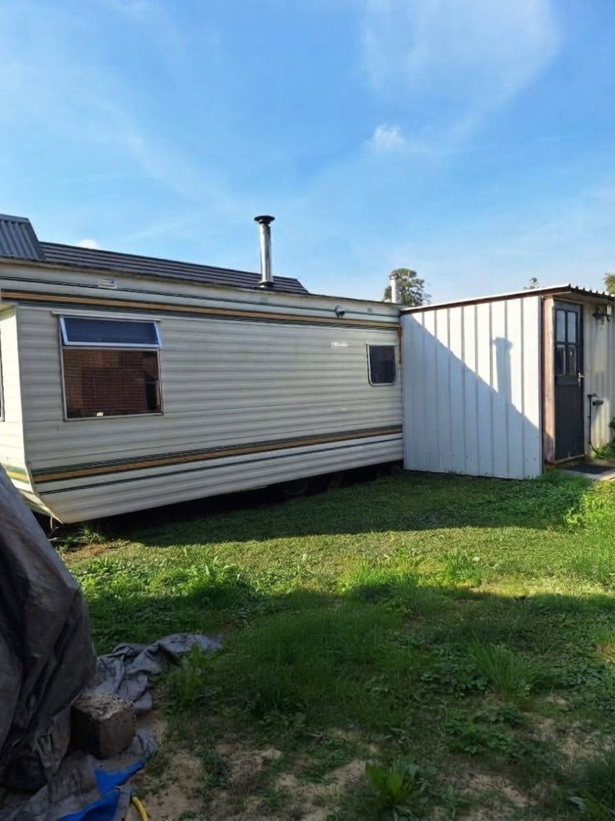 Stacaravan met bergruimte