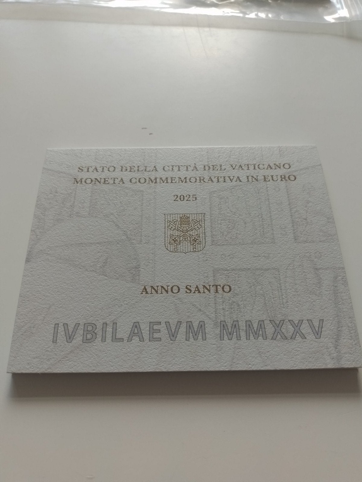 2 Euromunt Vaticaan 2025: "Heilig Jaar 2025" bu, Ophalen of Verzenden, Vaticaanstad, 2 euro