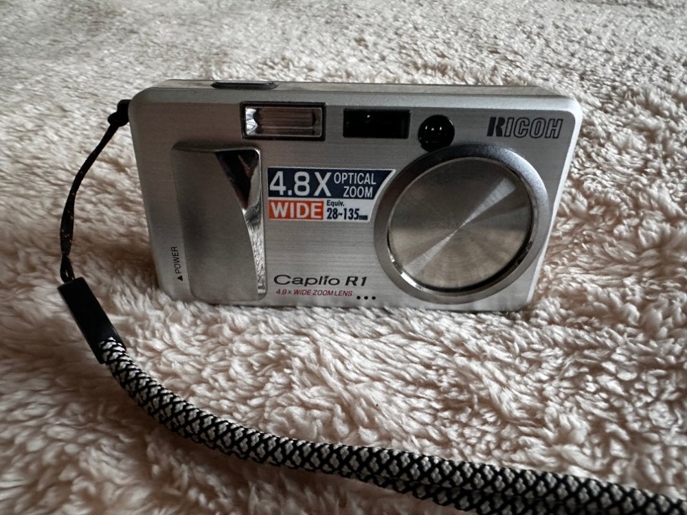 Ricoh Caplio R1 digitale camera, Gebruikt, Verzenden, Compactcamera, 5 megapixels
