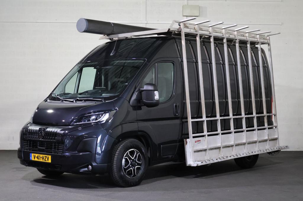 Peugeot Boxer 2.2 BlueHDi 180pk Automaat Glasresteel, Adaptive Cruise Control, Stof, Gebruikt, Euro 6