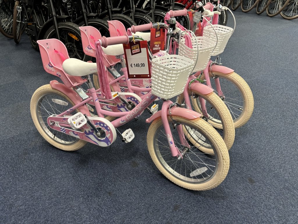 Fietshokje Raaks: Raaks 18Inch kinderfiets NIEUW