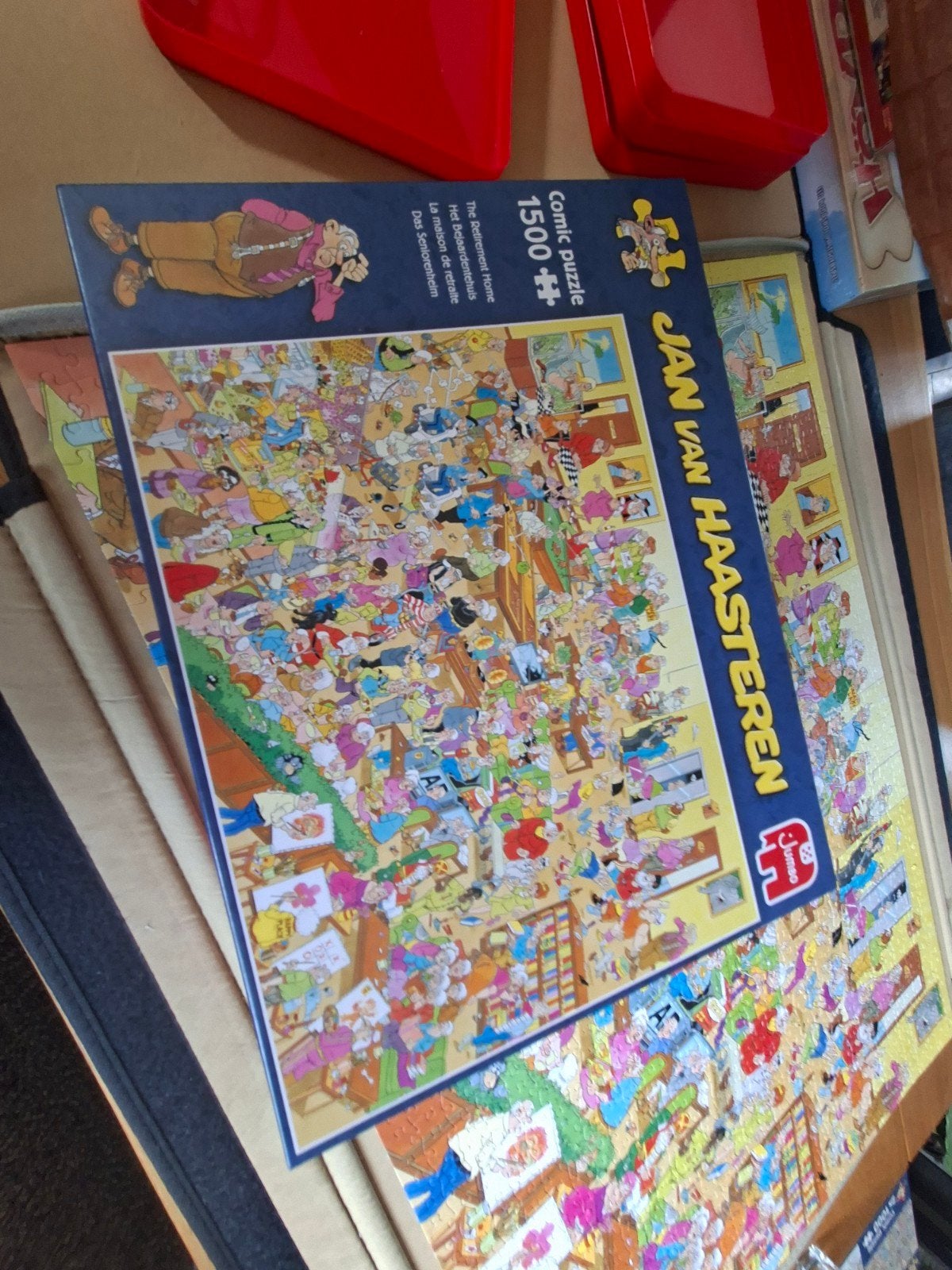 1500 stukjes Het Bejaardenhuis JvH, Ophalen of Verzenden, 500 t/m 1500 stukjes, Zo goed als nieuw, Legpuzzel