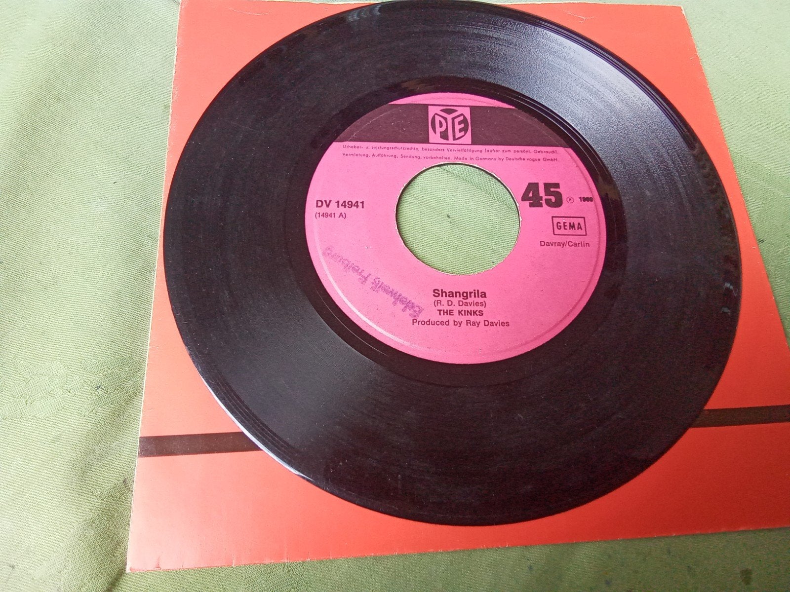 the Kinks.          shangrilla, Verzenden, Gebruikt, 7 inch, Pop
