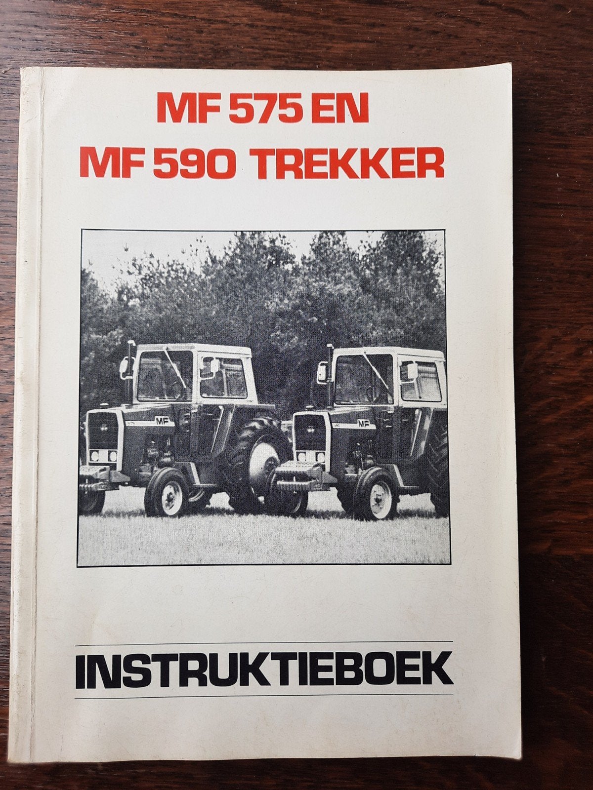 Massey Ferguson MF 575 / MF 590 Trekker Instructieboek, Ophalen of Verzenden