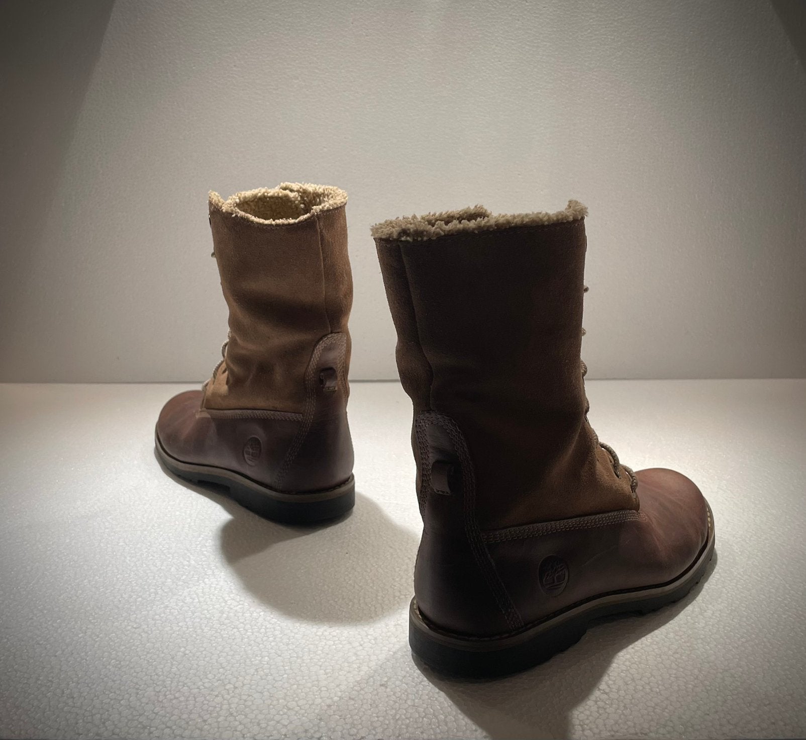 Timberland warme hoge schoenen / enkel laarzen bruin 35, Ophalen of Verzenden, Lage of Enkellaarzen