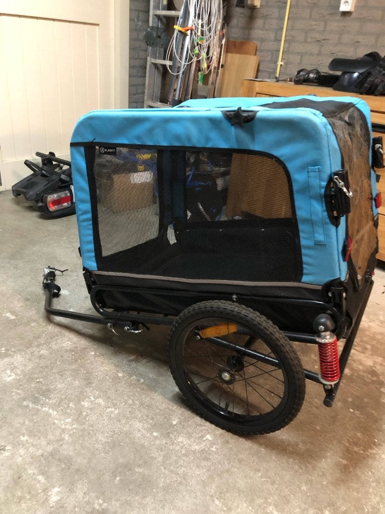 Klarfit hondenkar / fietskar, Ophalen, Gebruikt, Opvouwbaar, Hondenkar
