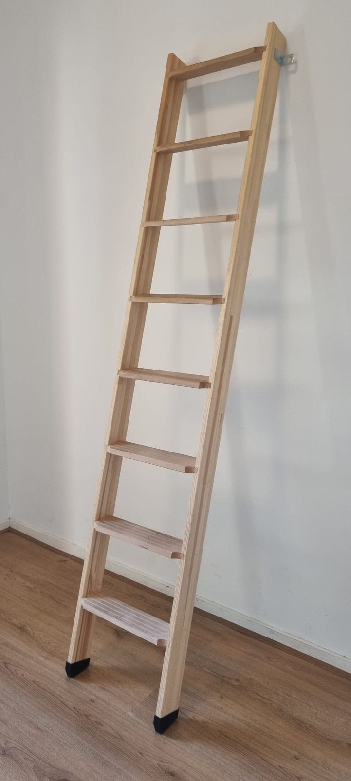 Bauhaus houte ladder - uitstekende staat, Doe-het-zelf en Verbouw, Ophalen, Zo goed als nieuw, Ladder, Minder dan 2 meter