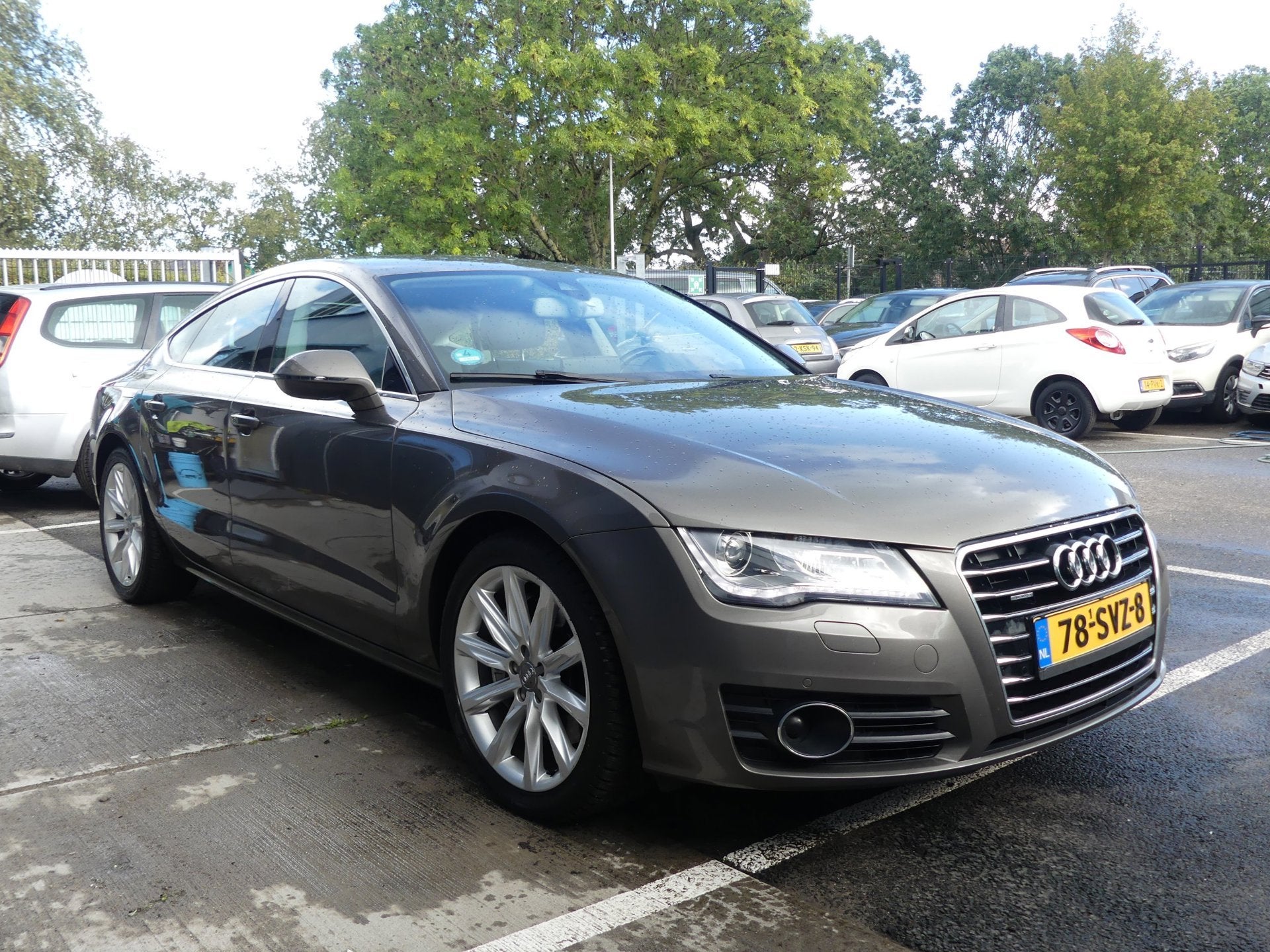 Audi A7 Sportback 3.0 TFSI quattro Pro Line plus ECC Leder B, Auto's, Gebruikt, Zwart, 2995 cc, 4 stoelen