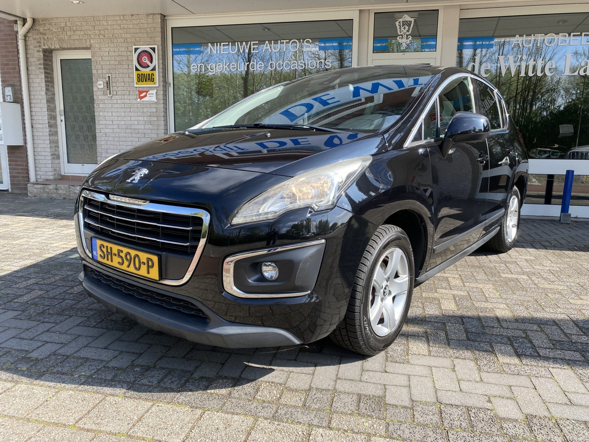Peugeot 3008 1.6 BlueHDi Allure Climatecontr/Navigatie fullm, Auto's, Stof, Gebruikt, Euro 6, 4 cilinders