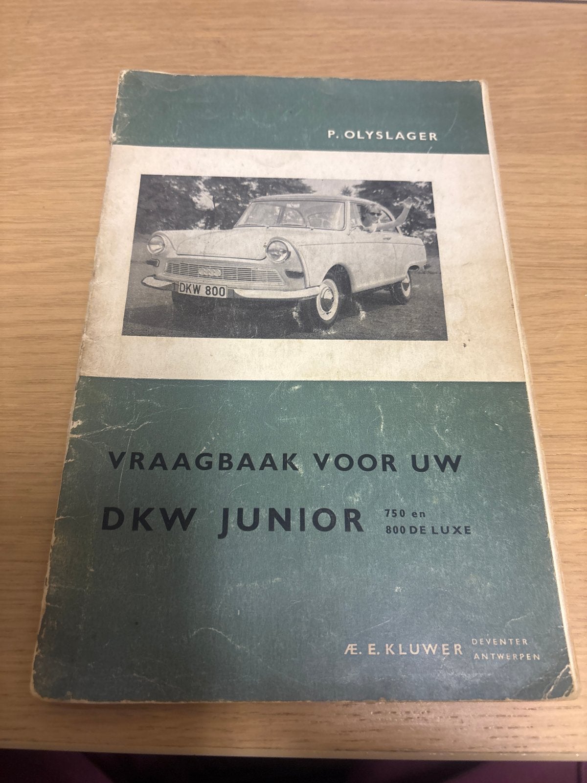 Vraagbaak voor uw DKW Junior 750 en 800 De Luxe, Auto diversen, Ophalen of Verzenden