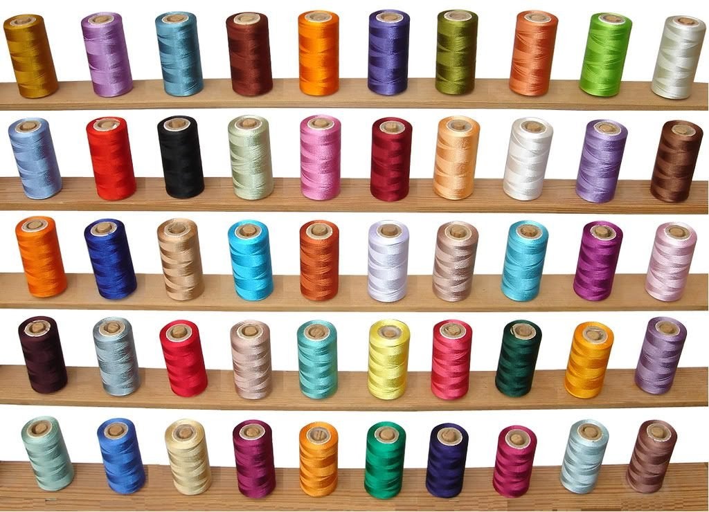 50 Klosjes Borduurgaren Set / Garen Machine Borduren Klossen, Hobby en Vrije tijd, Verzenden, Nieuw, Borduurgaren of Zijde