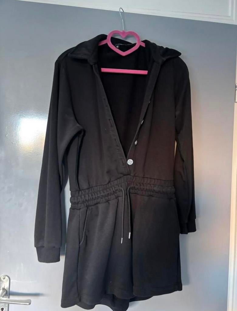 Nikkie jumpsuit maat 40, Kleding | Dames, Ophalen of Verzenden, Zo goed als nieuw, Maat 38/40 (M), Zwart