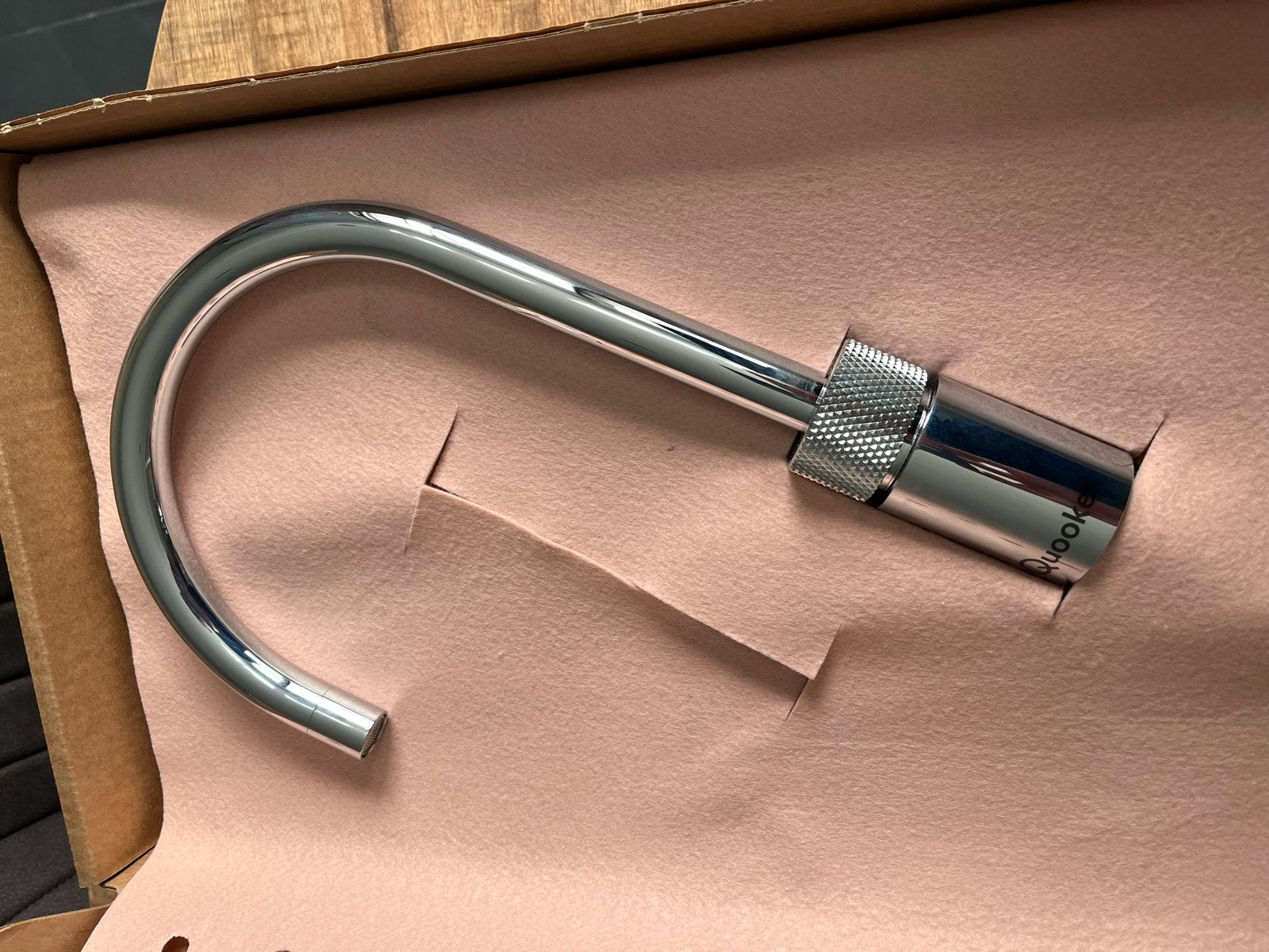 Quooker Nordic Single Tap Round Chroom (Nieuw), Doe-het-zelf en Verbouw, Ophalen of Verzenden, Nieuw, Chroom, Kraan