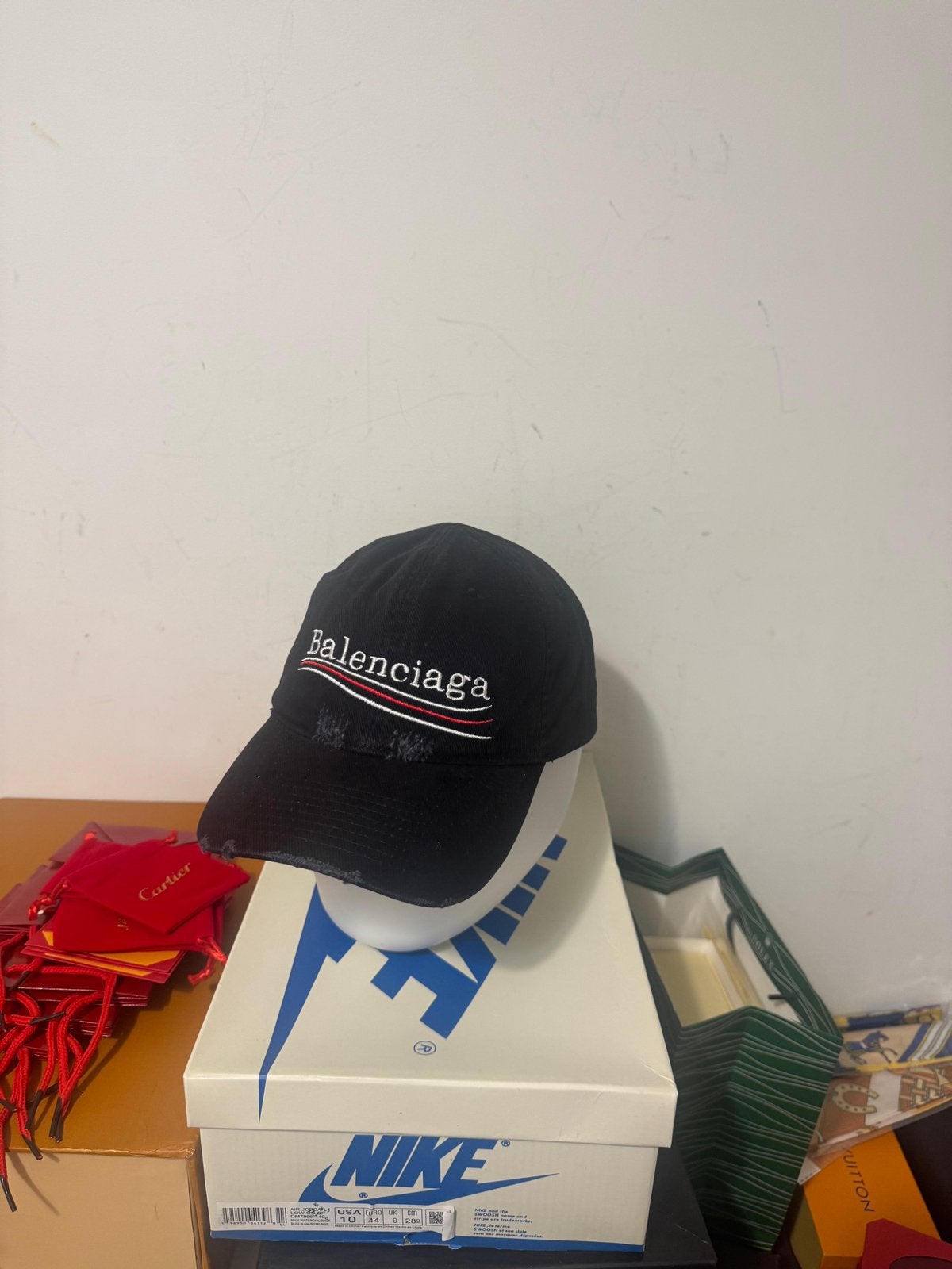 Balenciaga "Political Campaign" Cap zwart, Kleding | Heren, Hoeden en Petten, Ophalen of Verzenden, Nieuw