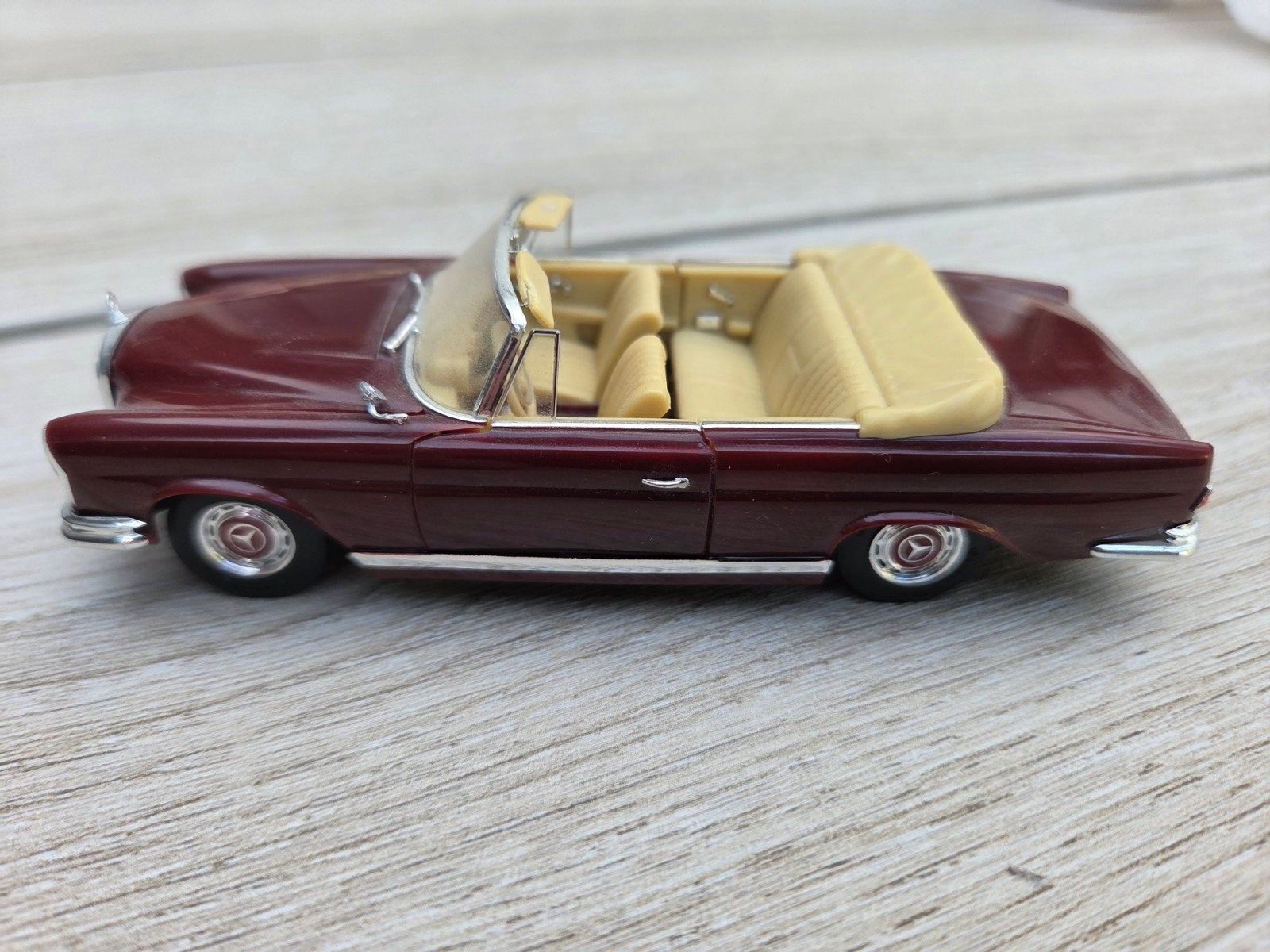 Faller Mercedes Benz 220 SE cabrio 1:43, Overige merken, Auto, ., Ophalen of Verzenden