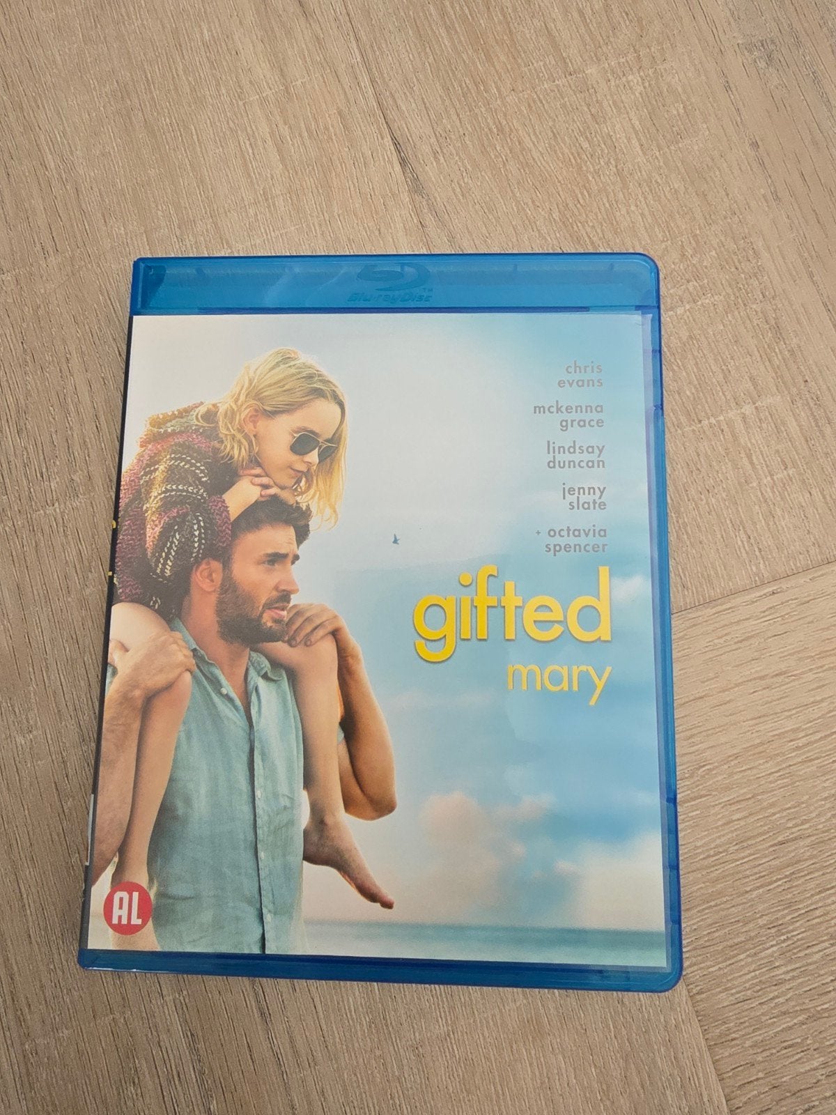 Blu-ray gifted Mary - Chris Evans, Cd's en Dvd's, Blu-ray, Nederlands, Film, Ophalen of Verzenden, Zo goed als nieuw