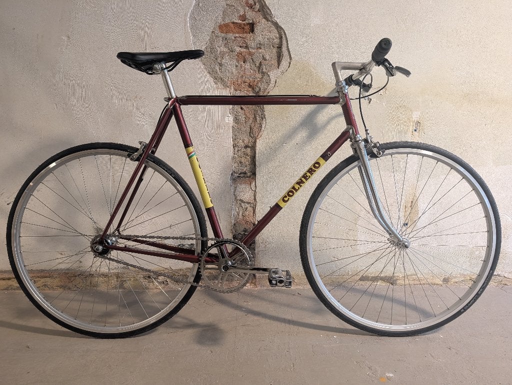 Colnero 56cm singlespeed met handremmen, Fietsen en Brommers, Ophalen, Zo goed als nieuw, Staal