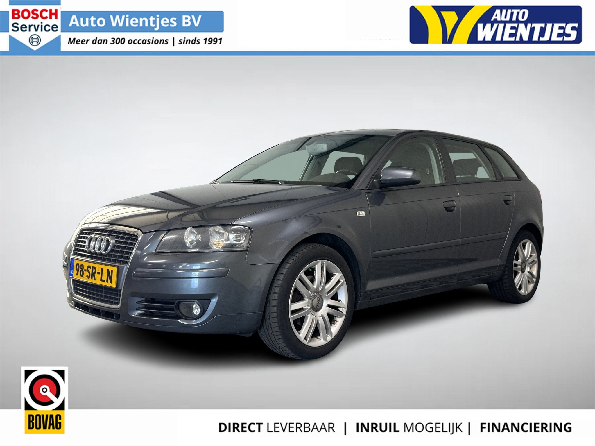 Audi A3 Sportback 2.0 FSI Ambiente | Airco-Ecc | Cruise, Auto's, Audi, Gebruikt, 4 cilinders, 10 km/l, Bedrijf