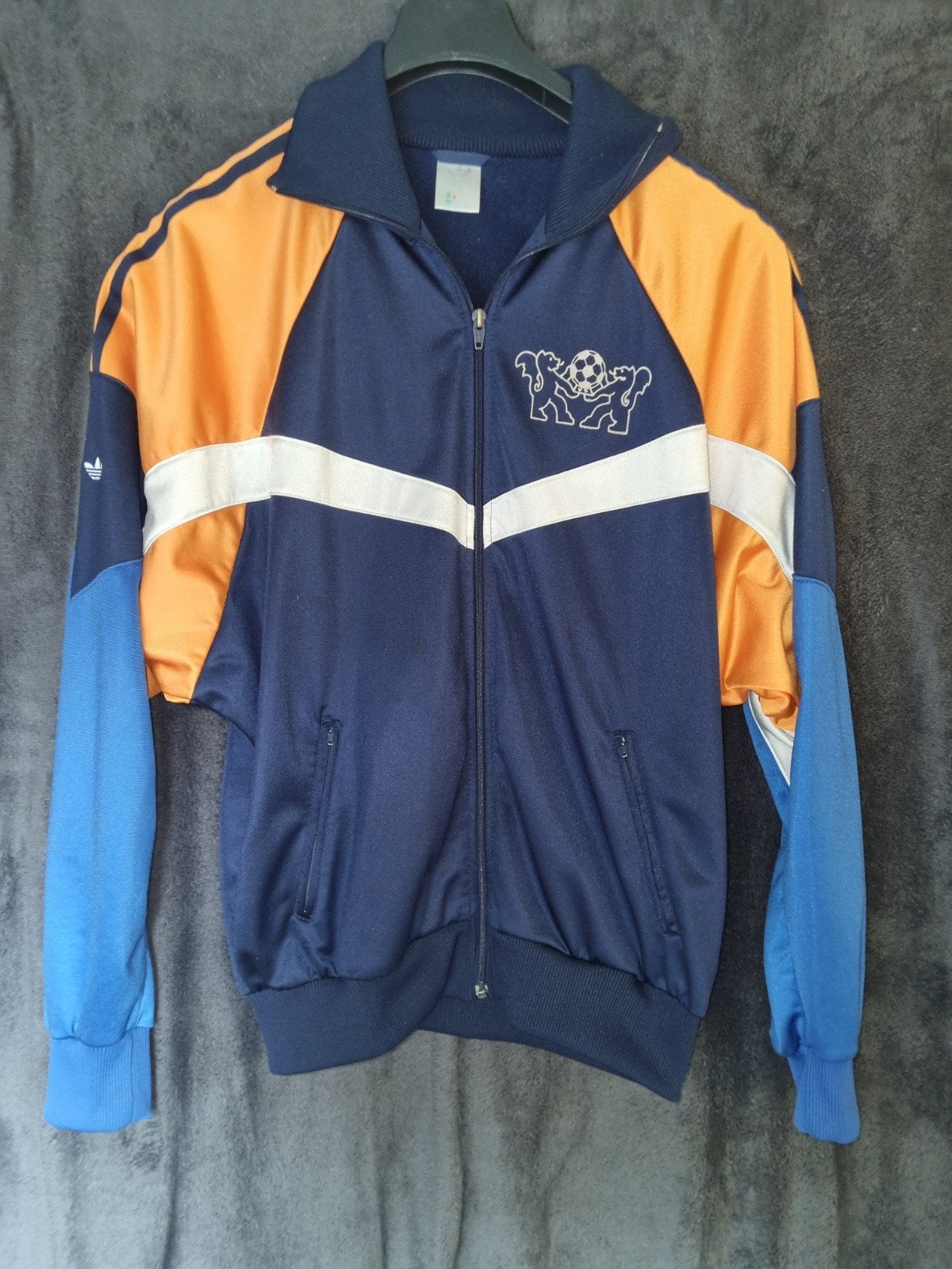 Adidas. Nederlands elftal. Trainingsjack 1988. EK 88., Overige kleuren, Maat 56/58 (XL), Ophalen of Verzenden, Zo goed als nieuw