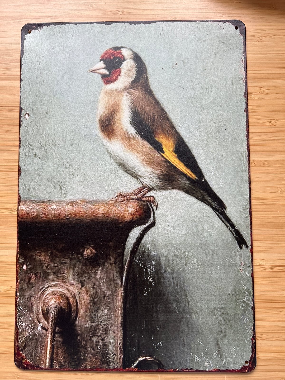 2D bedrukt aluminium paneel - Putter - 20x30 cm, Huis en Inrichting, Metaal, Meerkleurig, Nieuw, Ophalen of Verzenden