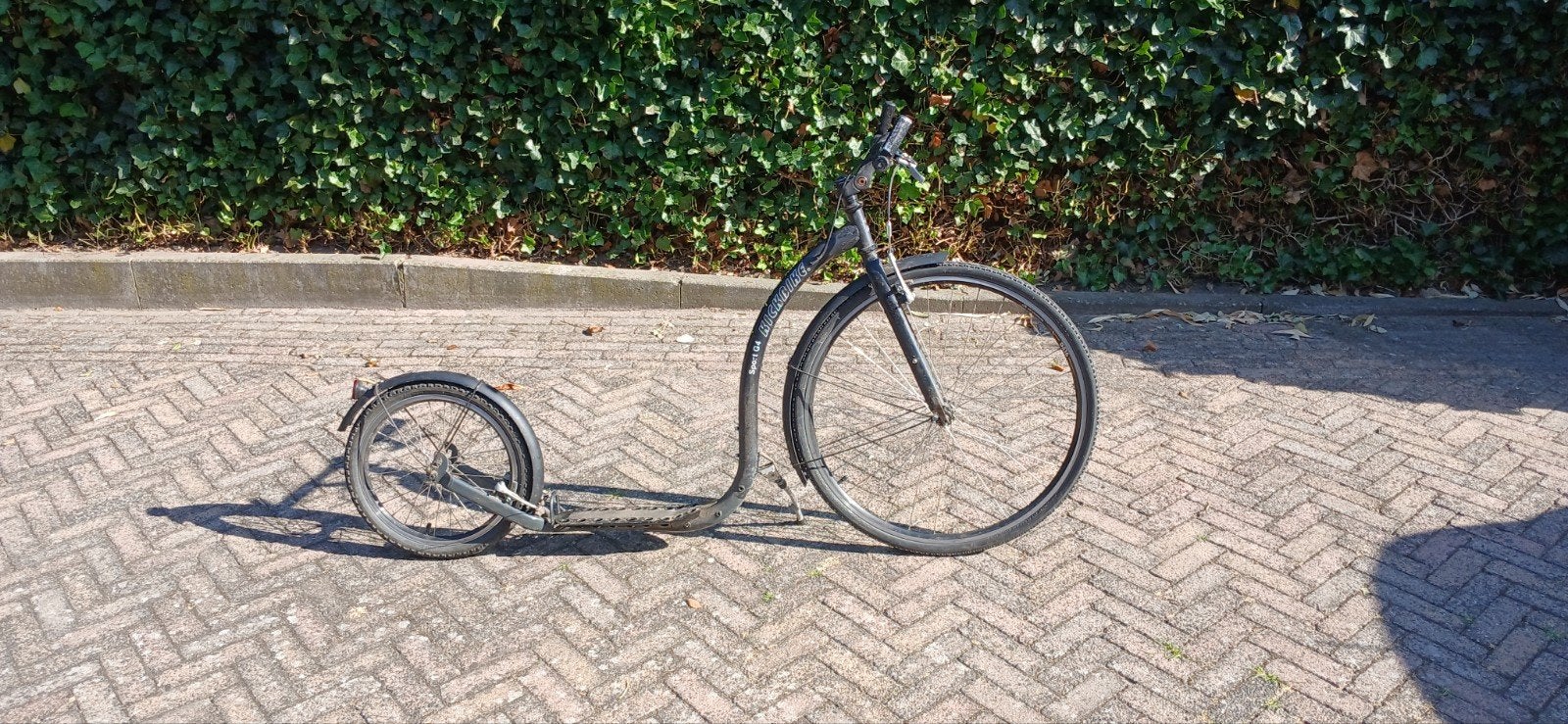 Kickbike Sport G4 in goede staat met remmen, Fietsen en Brommers, Steps, Ophalen of Verzenden, Gebruikt, Kickbike, Kickbike