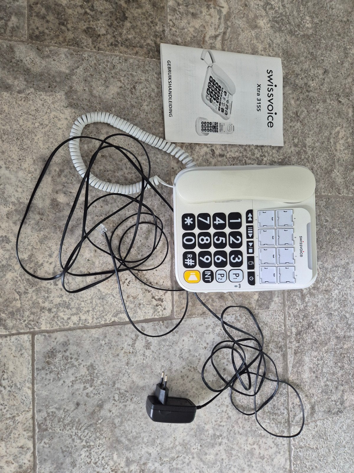 Senioren telefoon, Ophalen, Gebruikt