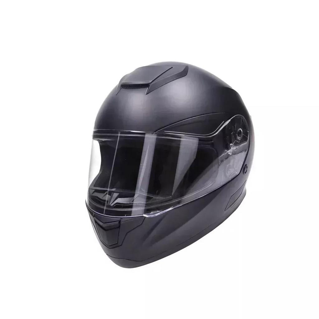 CAB GP1 Integraalhelm Mat Zwart – Nieuwste ECE 22.06 Norm, Motoren, Ophalen of Verzenden, Integraalhelm, ., L