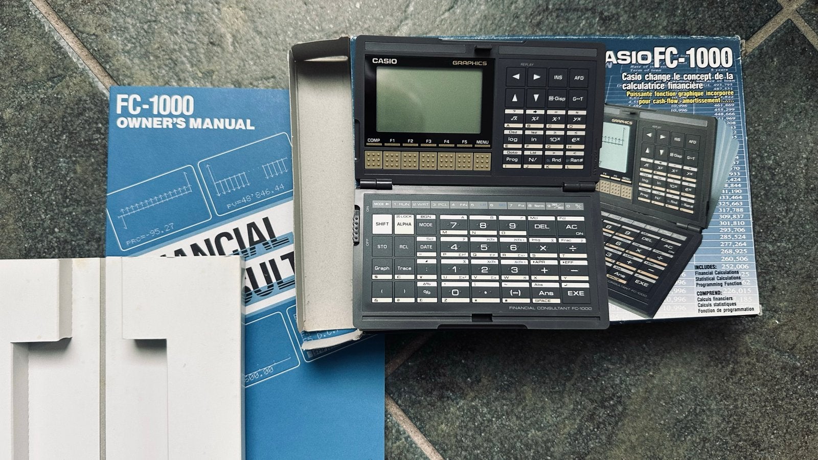 Casio FC1000, Ophalen of Verzenden, Grafische rekenmachine, Zo goed als nieuw